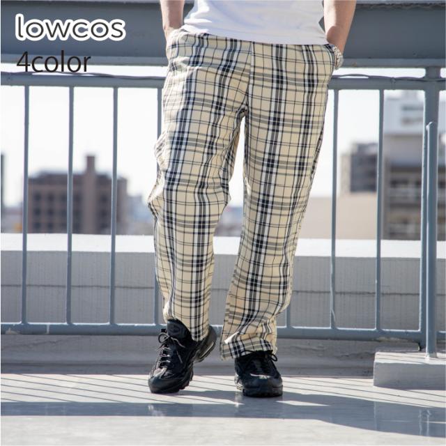 チェックパンツ メンズ ワイドテーパード ゆったり ガンクラブチェック タータンチェック ワイドパンツ ワイドテーパードパンツ バギーパの通販はau Pay マーケット お小遣い節約できる店 ローコス