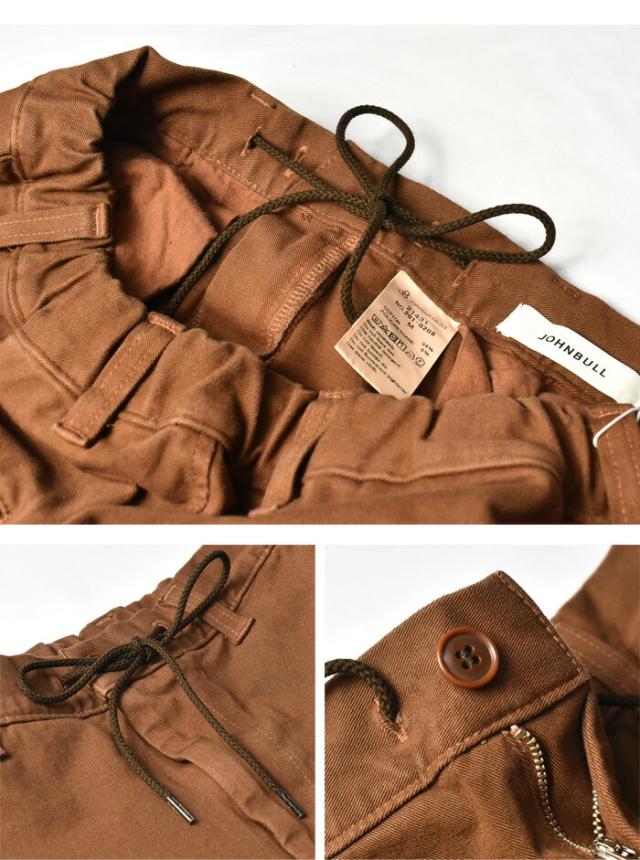 Johnbull ジョンブル ダブルストレッチ イージーパンツ 日本製 パンツ テーパード ストレッチ メンズ 送料無料 21431_17