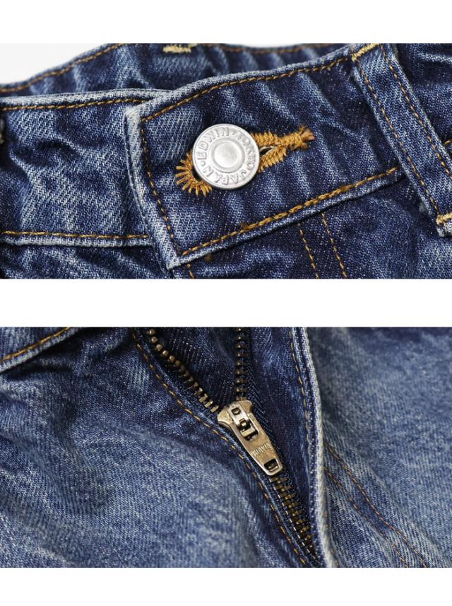 EDWIN エドウィン 503 レディース ストレート デニム ジーンズ パンツ 定番 日本製 送料無料 EL5033_16