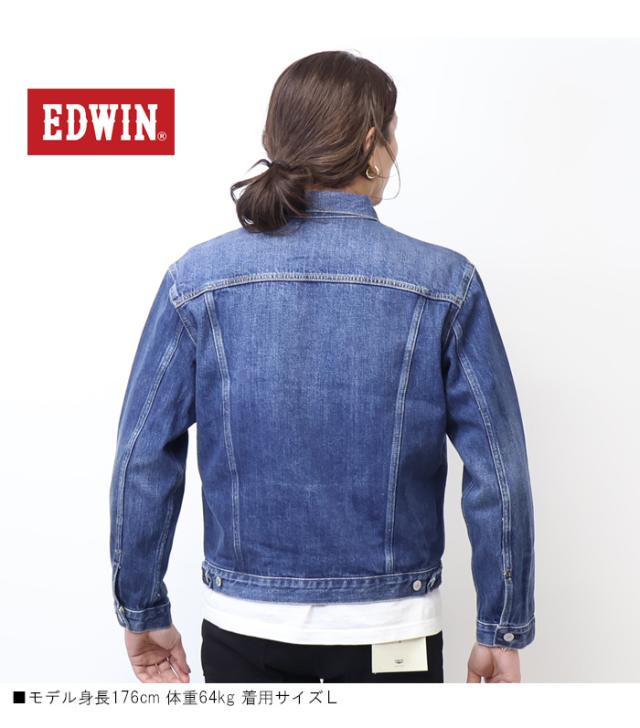 EDWIN エドウィン Gジャン デニムジャケット ET1136 ジージャン デニム メンズ トラッカージャケット 定番 送料無料_9