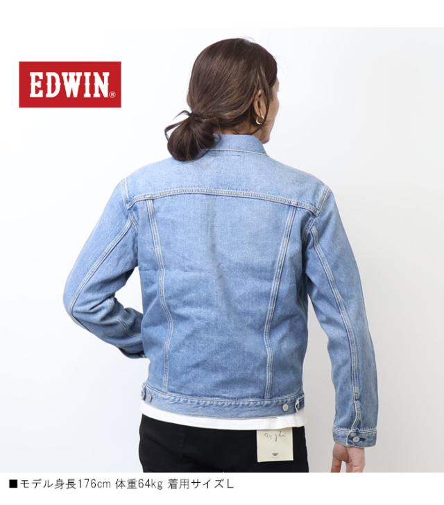 EDWIN エドウィン Gジャン デニムジャケット ET1136 ジージャン デニム メンズ トラッカージャケット 定番 送料無料_13
