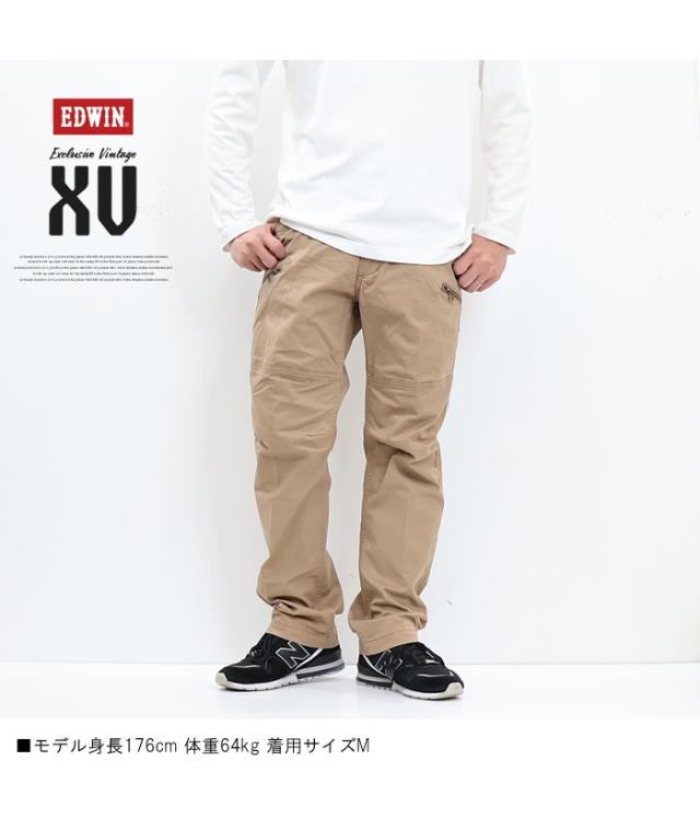 EDWIN エドウィン XV カーゴパンツ ストレッチ パンツ メンズ 送料無料 EXK02_5