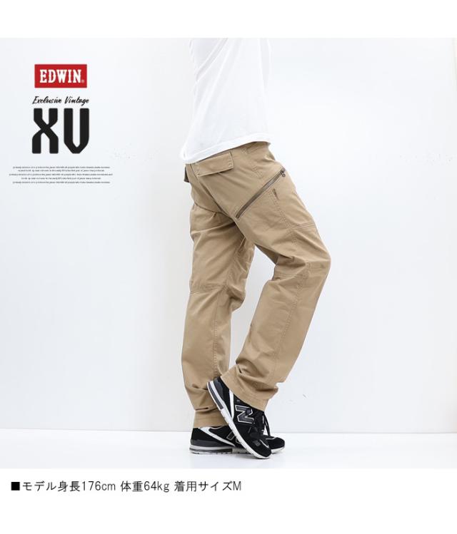 EDWIN エドウィン XV カーゴパンツ ストレッチ パンツ メンズ 送料無料 EXK02_6