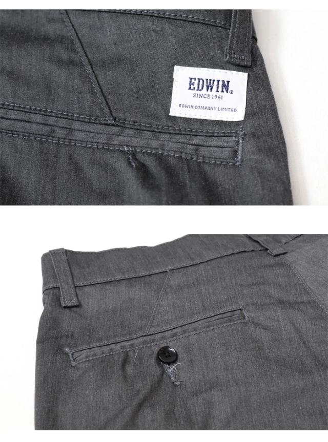 大きいサイズ EDWIN エドウィン 大人のふだん着 K10503 ウエストアジャスター チノパンツ ストレッチ トラウザーパンツ メンズ 送料無料_15