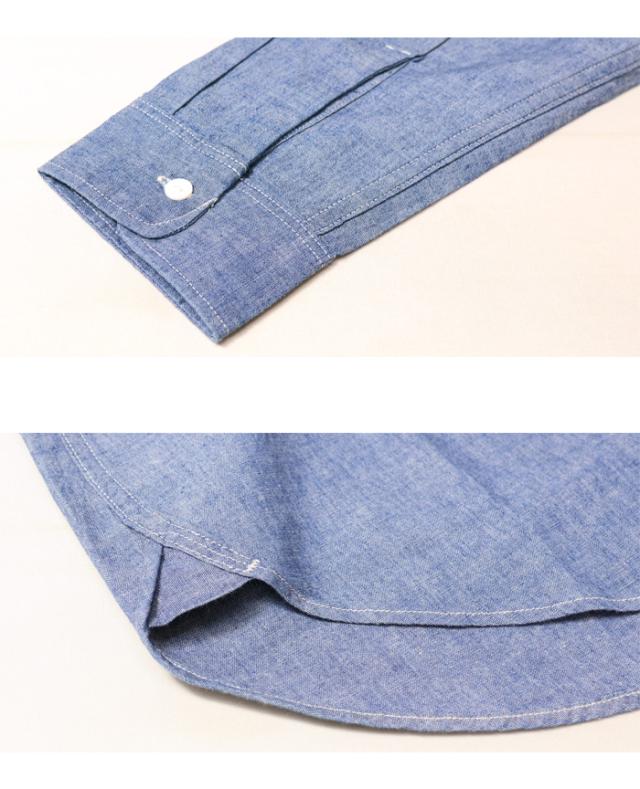 AURALEE デニムシャツ　シャンブレーシャツ　サイズ3 4/12発売｜AURALEE for ÉDIFICE 別注デニムシャツ｜抽選/販売