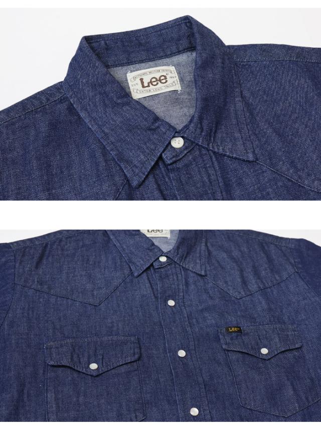 Lee リー Dungarees ダンガリーズ ウエスタン デニムシャツ 長袖シャツ メンズ デニシャツ 送料無料 LM7234_11