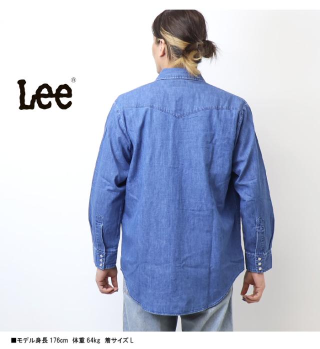 Lee リー Dungarees ダンガリーズ ウエスタン デニムシャツ 長袖シャツ メンズ デニシャツ 送料無料 LM7234_8