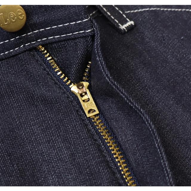 Lee リー DUNGAREES ダンガリーズ 生デニム リジット ワイドペインターパンツ メンズ ジーンズ ルーズ ワークパンツ ナマ インディゴ未洗い ノンウォッシュ ロウ 送料無料 LM7288-C589_10