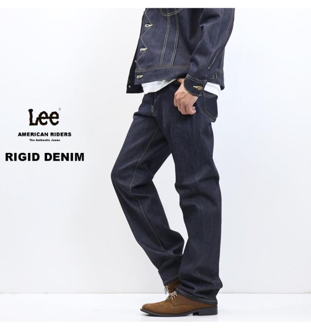 Lee リー 生デニム リジット AMERICAN RIDERS アメリカンライダース 101Z レギュラーストレート 日本製 デニム ジーンズ パンツ メンズ ナマ インディゴ未洗い ノンウォッシュ ロウ 送料無料 LM8101-C589_6