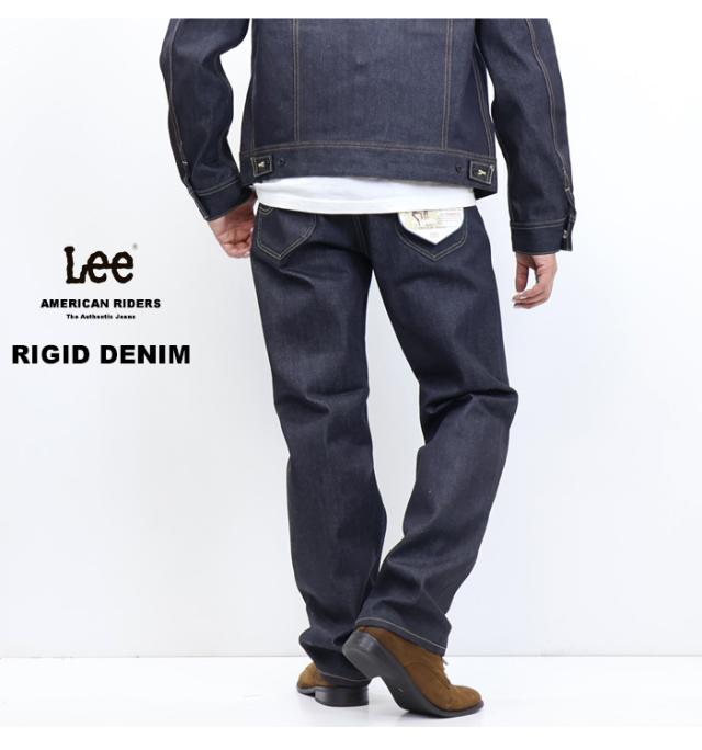 Lee リー 生デニム リジット AMERICAN RIDERS アメリカンライダース 101Z レギュラーストレート 日本製 デニム ジーンズ パンツ メンズ ナマ インディゴ未洗い ノンウォッシュ ロウ 送料無料 LM8101-C589_7