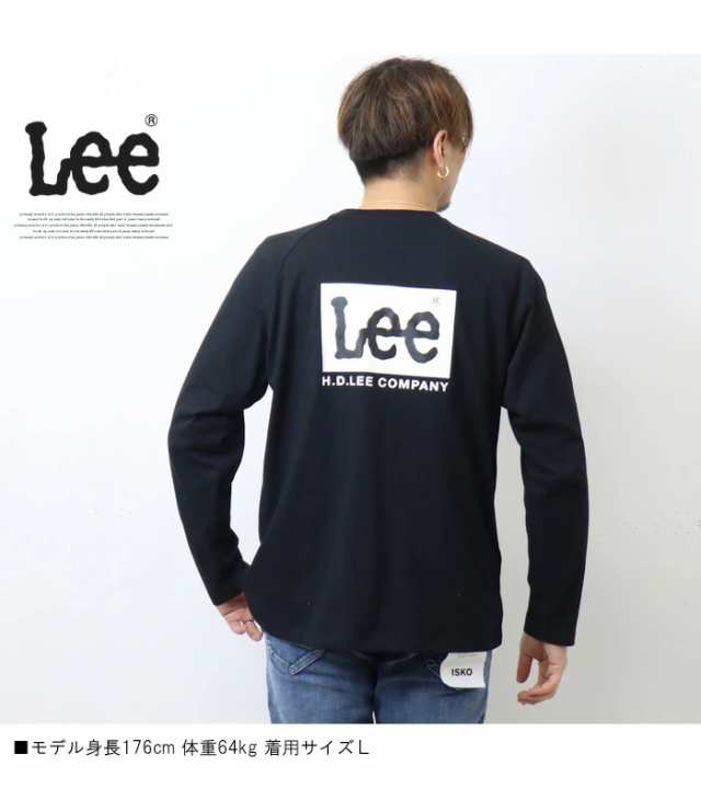 Lee リー ロゴ刺繍 バックプリント 長袖 Tシャツ メンズ レディース ユニセックス ロゴTシャツ プリントＴシャツ 長袖Tシャツ 送料無料  LT3061の通販はau PAY マーケット - レックスワン | au PAY マーケット－通販サイト