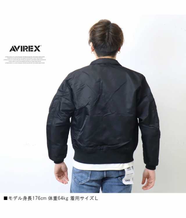 オンラインストア取寄 AVIREX アヴィレックス メンズ 黒 ナイロン