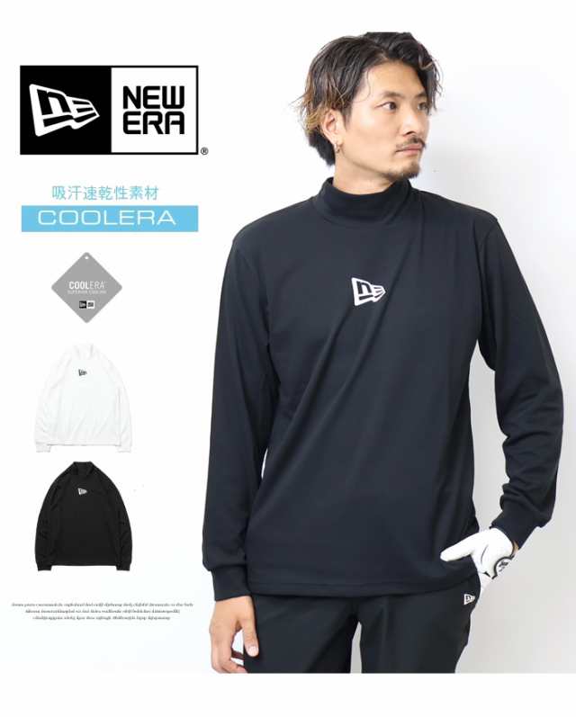 NEWERA GOLF ゴルフ  長袖 パフォーマンスモックネック  Lサイズ