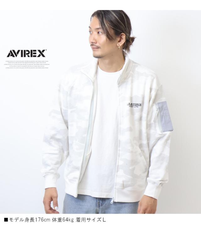 AVIREX アヴィレックス ステンシル スタンドジップジャケット スウェット HAT IN THE RING ライトアウター メンズ アビレックス 送料無料 783-4230026_10