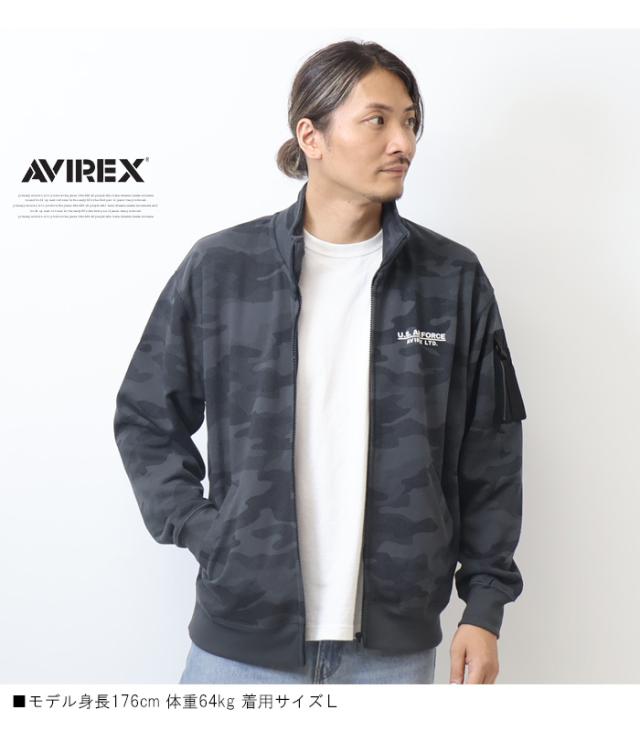 AVIREX アヴィレックス ステンシル スタンドジップジャケット スウェット HAT IN THE RING ライトアウター メンズ アビレックス 送料無料 783-4230026_13