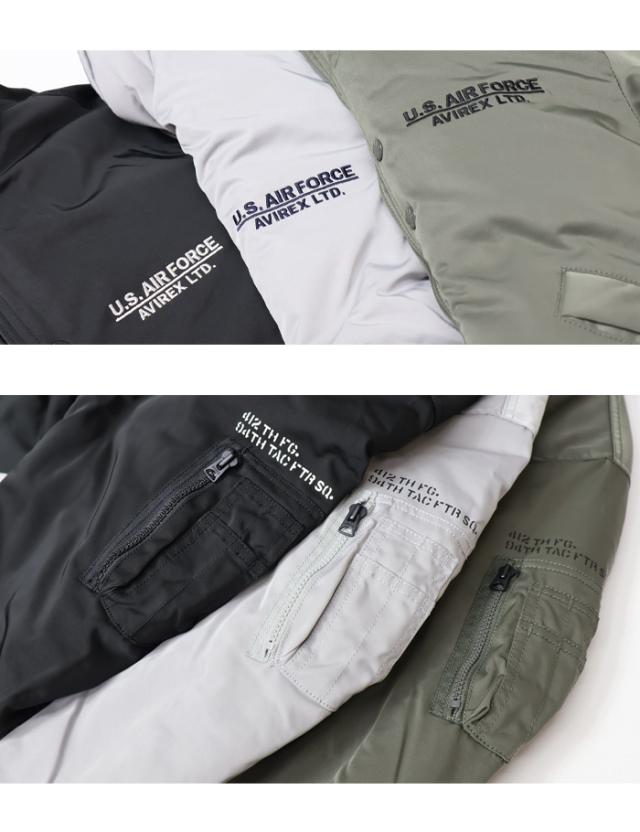 AVIREX アヴィレックス ステンシルジャケット HAT IN THE RING 中綿