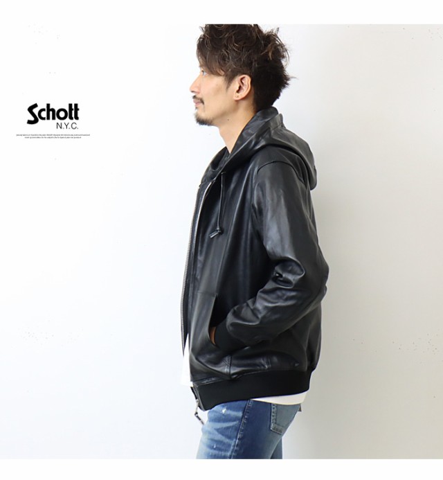 Schott・ショット・バイカー・ジャケット・ジャンパーサイズL