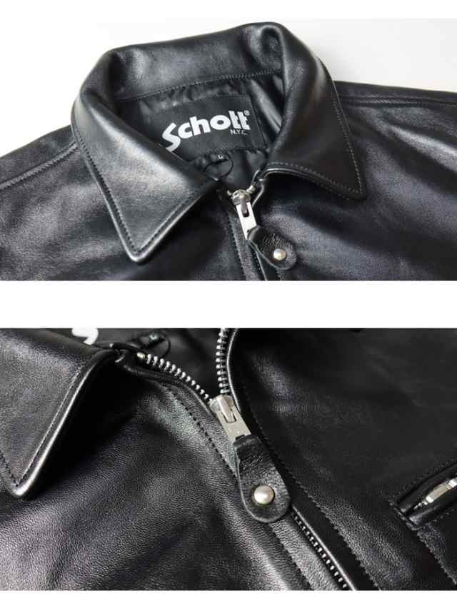 Schott ショット ラムレザー トラッカージャケット レザージャケット