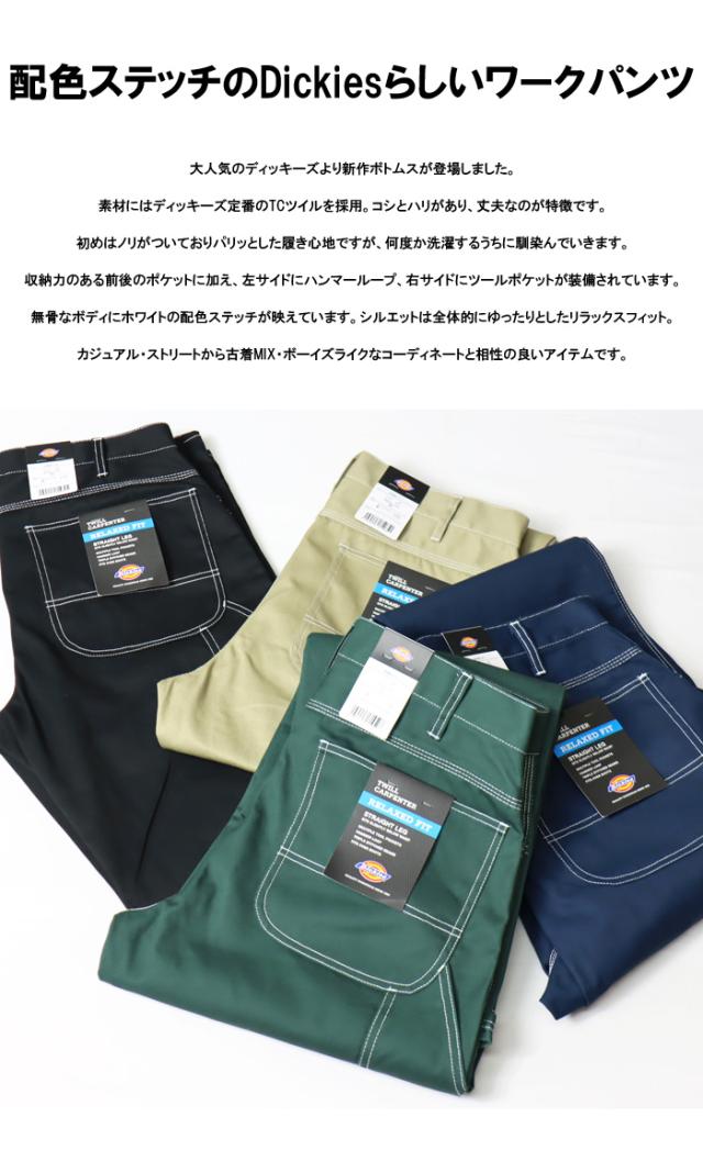 Dickies ディッキーズ ペインターパンツ ワークパンツ 　ヴィンテージ Dickies ディッキーズ 1939型 配色ステッチ ペインターパンツ
