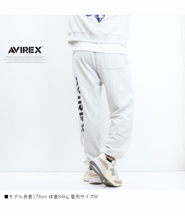 XL AVIREX × MLB パンツ ヤンキース×メッツ ブラック - パンツ