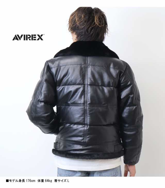 AVIREX アヴィレックス 300着限定 レザージャケット日本人のＬくらいじゃないか