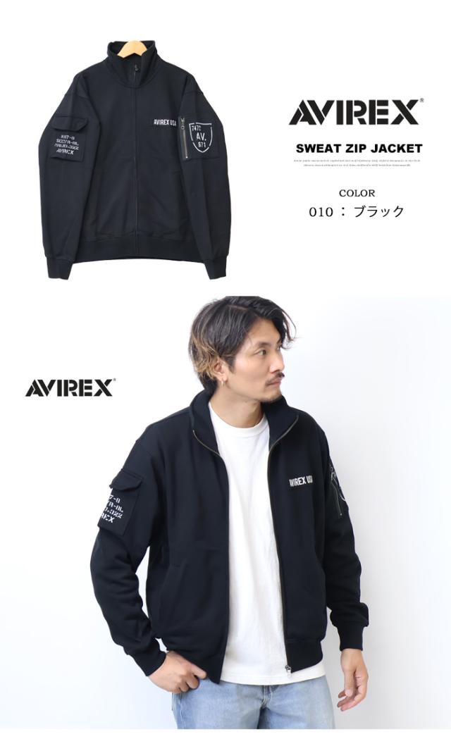 AVIREX アヴィレックス ファティーグ スタンドジップジャケット 裏毛スウェット ライトアウター ポケット メンズ アビレックス 送料無料 783-3930011 783-4930001_9