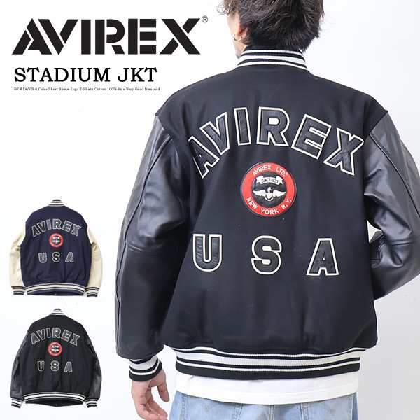 ビッグサイズ 90年代 アヴィレックス AVIREX VARSITY 襟付き リバーシブル ウールスタジャン アワードジャケット バーシティジャケット メンズXXXL ヴィンテージ /evb004643