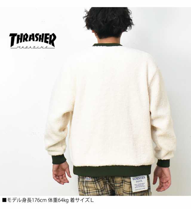 SALE セール THRASHER スラッシャー ボアジャケット ブルゾン アウター