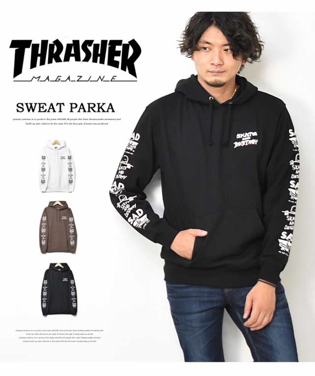 THRASHER パーカー POWDER BREACH HOODED SEWAT PARKA
