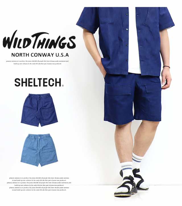 SALE セール WILD THINGS ワイルドシングス シェルテック デニム