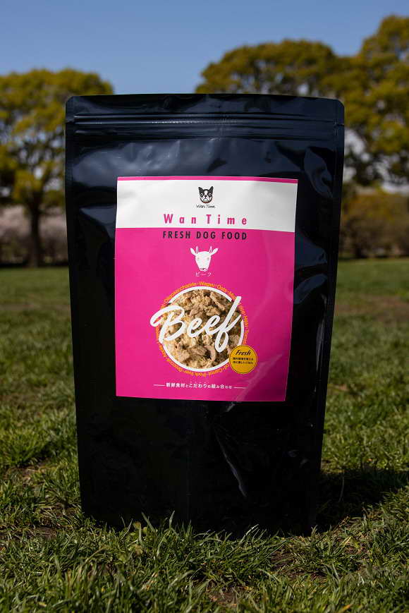 WanTime フレッシュドッグフード　ビーフの通販は