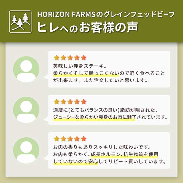 グレインフェッドビーフ 牛肉 ヒレ ステーキ オーストラリア産 放牧牛 200g x 10枚 合計2kg ビーフ フィレミニョン