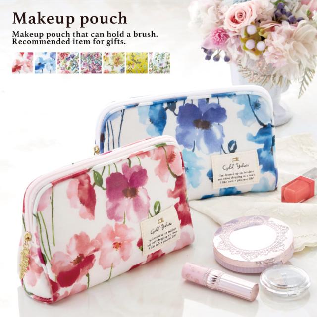 ポーチ 化粧ポーチ メイクポーチ コスメポーチ オシャレ かわいい 自立 花柄 Lc ラビオンの通販はau Pay マーケット Cyalel Yahata