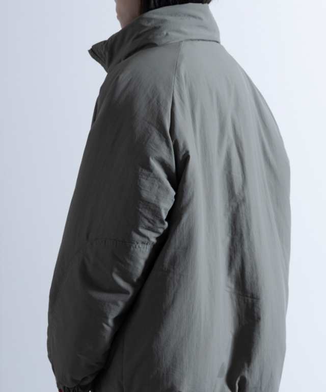 Reproduction Washed Nylon Super Loose Padded LEVEL7 Jacket / リ