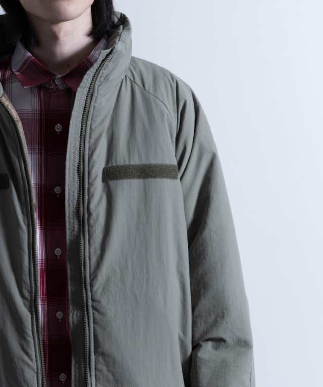 Reproduction Washed Nylon Super Loose Padded LEVEL7 Jacket / リ