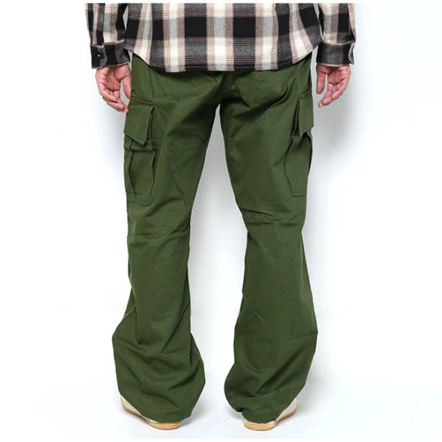 Houston ヒューストン 10055 BDU TWILL BDU ミリタリー カーゴ ツイルパンツ メンズ ワーク カジュアルパンツ ワイドパンツ 太め ブランド アジャスター 無地 ポケット_6