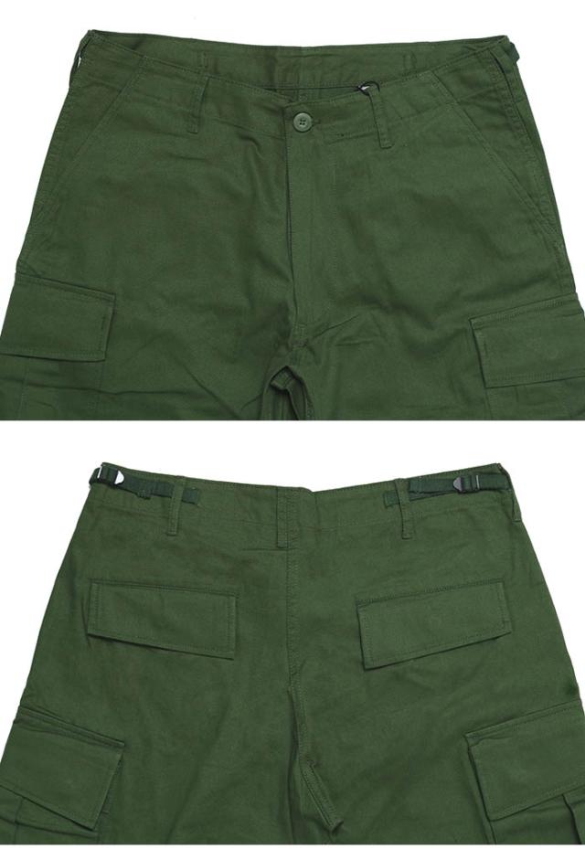 Houston ヒューストン 10055 BDU TWILL BDU ミリタリー カーゴ ツイルパンツ メンズ ワーク カジュアルパンツ ワイドパンツ 太め ブランド アジャスター 無地 ポケット_11