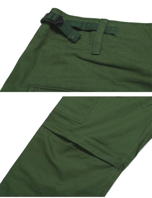 Houston ヒューストン 10055 BDU TWILL BDU ミリタリー カーゴ ツイルパンツ メンズ ワーク カジュアルパンツ ワイドパンツ 太め ブランド アジャスター 無地 ポケット_12