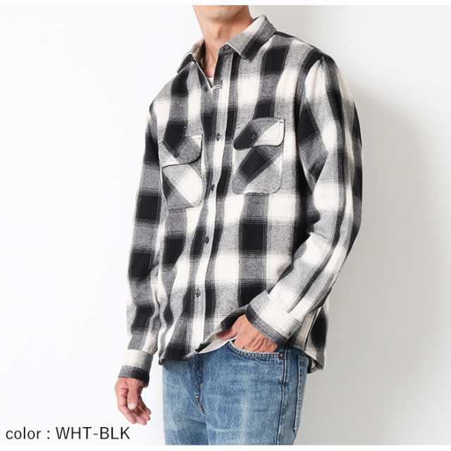 BIG MIKE ビッグマイク HEAVY FLANNEL SHIRTS ヘビー フランネル シャツ [Lot/102335105] チェックシャツ  シャツ アメカジ ストリート メ｜au PAY マーケット