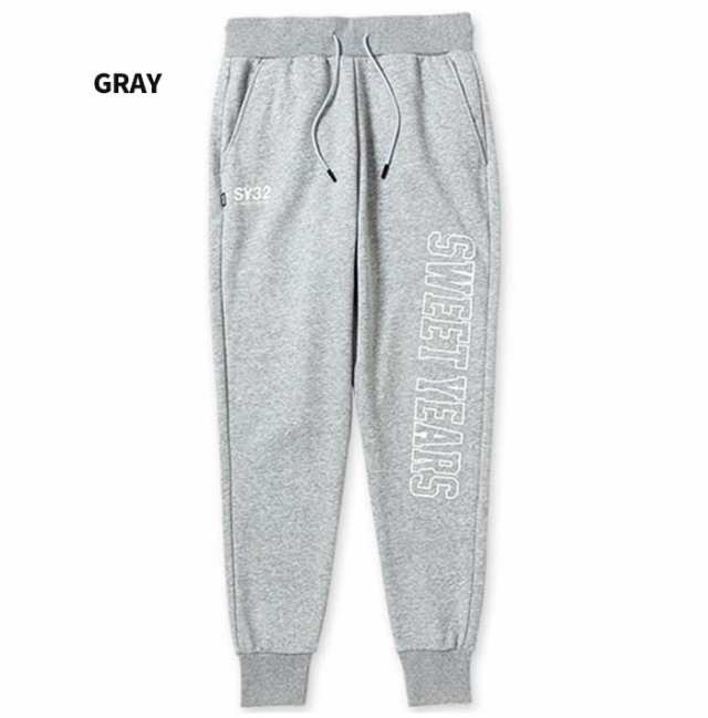 SY32 by SWEETYEARS エスワイサーティトゥ SIDE LOGO SWEAT PANTS [Lot