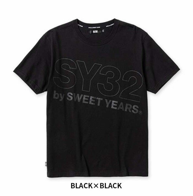 10％OFF】SY32 by SWEETYEARS エスワイサーティトゥ SLASH BIG LOGO