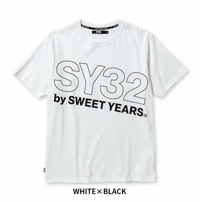 10％OFF】SY32 by SWEETYEARS エスワイサーティトゥ SLASH BIG LOGO