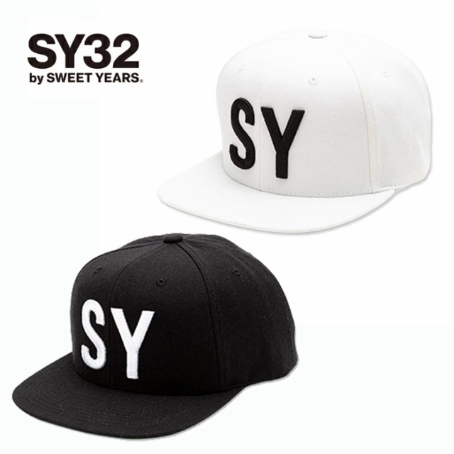 SY32 by SWEETYEARS エスワイサーティトゥ 3D LOGO CAP [Lot/13631] キャップ 帽子 フラットバイザー  ベースボールキャップ ロゴ 定番 お｜au PAY マーケット