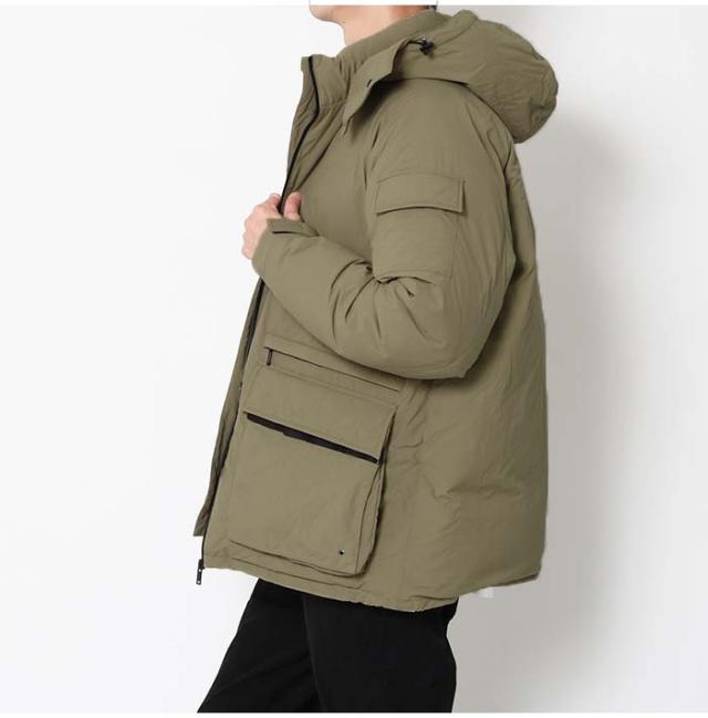 ダウンジャケット メンズ Johnbull ジョンブル 16714 ダウン ジャケット 厚手 防風 ジップ アウター 中綿 男性 きれいめ ミリタリー カジュアル ブランド シンプル 大人 丈夫 頑丈 秋冬_11
