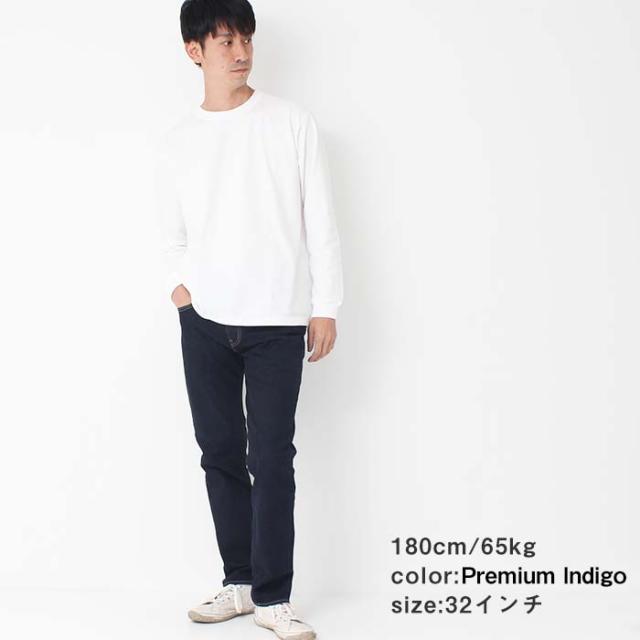 Levis リーバイス 502 レギュラー テーパード 295070062 デニム ジーンズ ジーパン テーパード Gパン ストレッチ 定番 普通 メンズ カジュアル 濃紺 インディゴ ワンウォッシュ REGULAR TAPERED 裾上げ無料_4