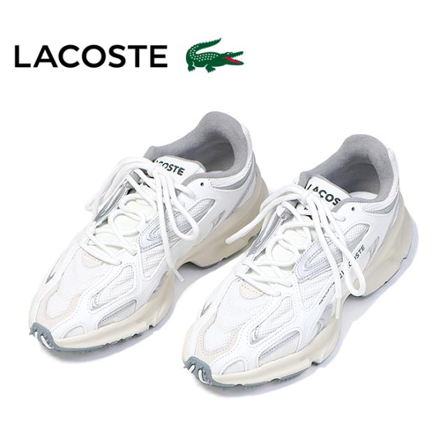 Lacoste ラコステ スニーカー ホワイト メッシュ ニットカラー レディース CARNABY SET 224 10 SFA 48SFA0118 - ラコステ