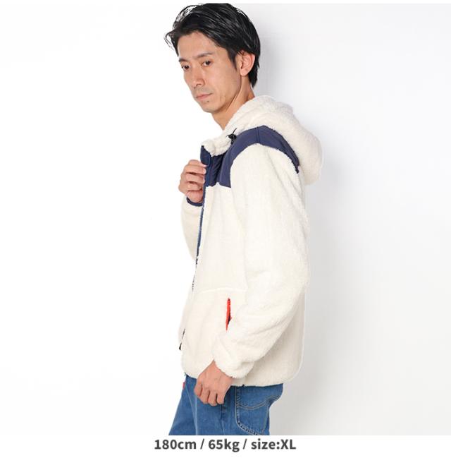 チャムス ジャケット エルモフリース フルジップパーカー CH04-1363 アウトドア ウェア アウター フリース キャンプ用品 Elmo Fleece Full Zip Parka エルモフリースフルジップパーカー｜Alpen