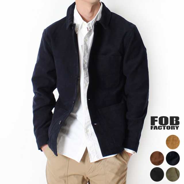 FOB FACTORY エフオービーファクトリー フレンチモールスキン FOB FACTORY エフオービーファクトリー フレンチモールスキン