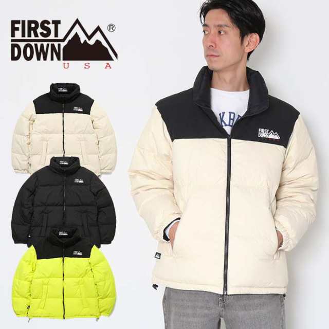 FIRST DOWN ファーストダウン バブル ダウン ジャケット マイクロフト BUBBLE DOWN JKT MICROFT F542001