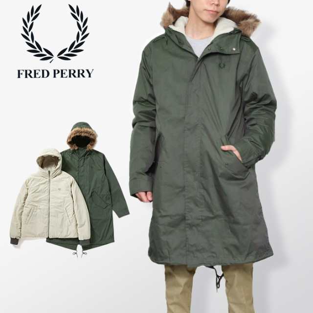 FRED PERRY フレッドペリー ジップイン ライナー フィッシュテール パーカー J6504 モッズコート モッズパーカー 正規品 長袖 人気 メン